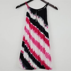 INC Tie Dye Studded Halter Top